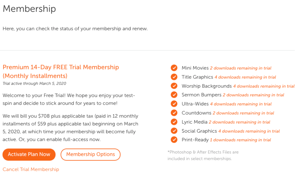 How are downloads counted in a free trial? Igniter Media